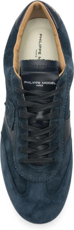 Philippe Model Paris Suède sneakers Blauw - Foto 3