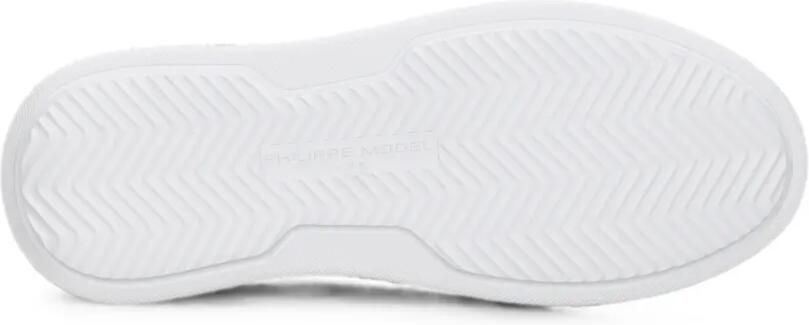 Philippe Model Paris Temple Low leren sneakers Wit - Foto 5