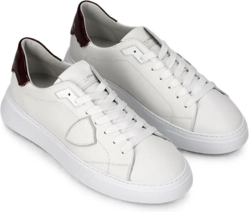 Philippe Model Paris Temple low-top sneakers Wit - Foto 3
