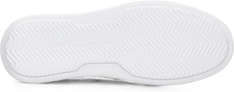 Philippe Model Paris Temple low-top sneakers Wit - Foto 5