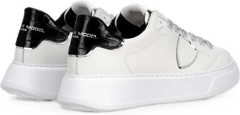 Philippe Model Paris Temple low-top sneakers Wit - Foto 2