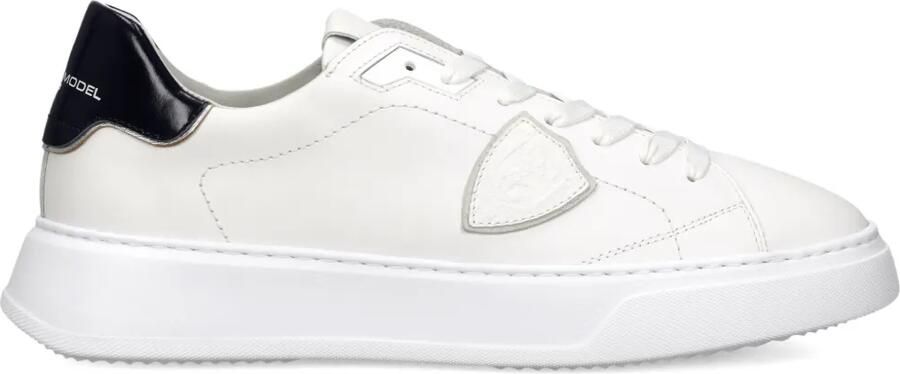 Philippe Model Paris Temple sneakers met ronde neus Wit