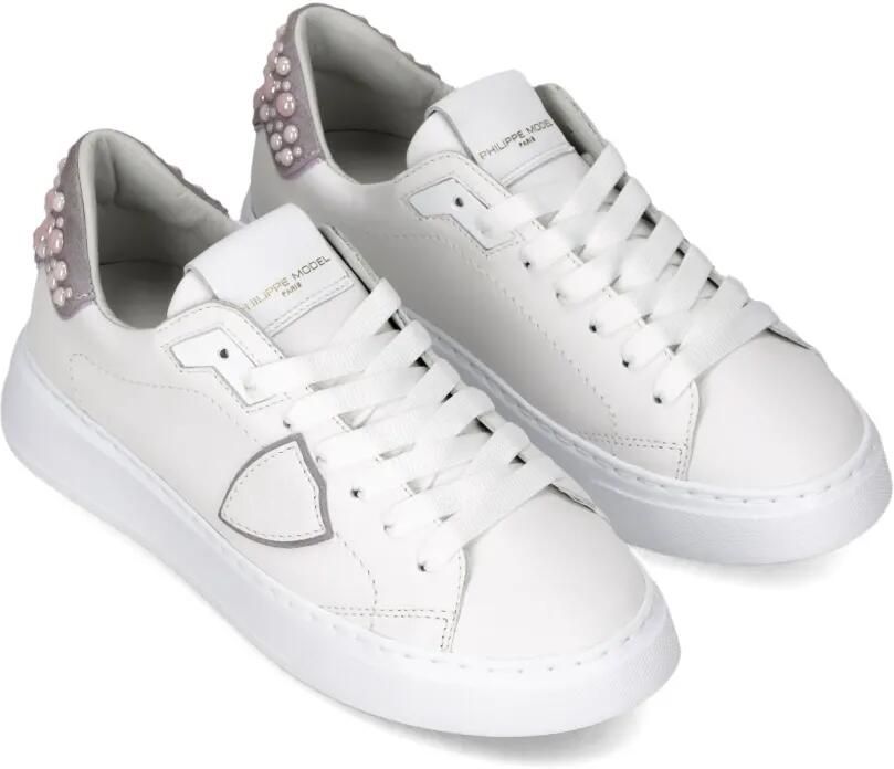 Philippe Model Paris Temple sneakers Wit - Foto 3