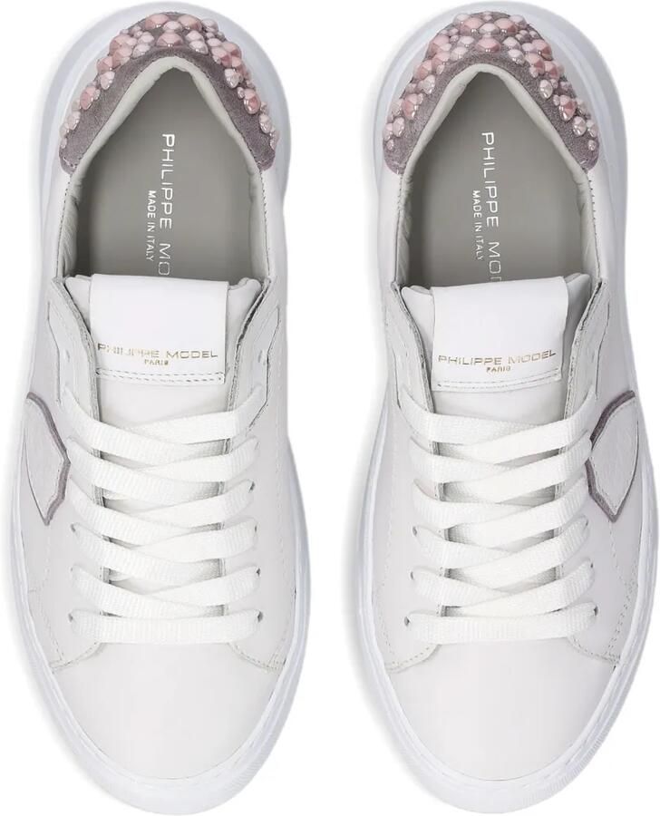 Philippe Model Paris Temple sneakers Wit - Foto 2