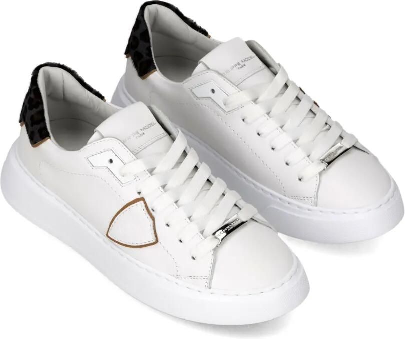 Philippe Model Paris Temple sneakers Wit - Foto 3