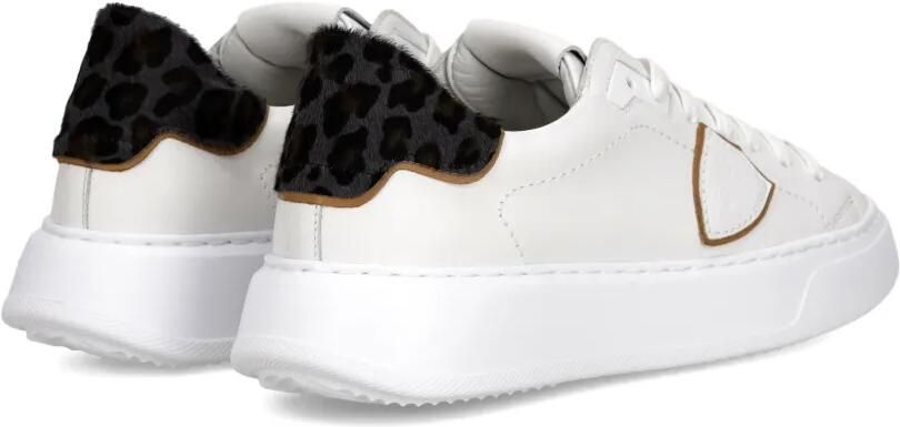 Philippe Model Paris Temple sneakers Wit - Foto 4