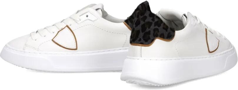 Philippe Model Paris Temple sneakers Wit - Foto 5