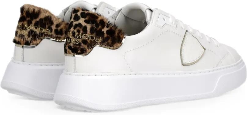 Philippe Model Paris Temple sneakers Wit - Foto 4