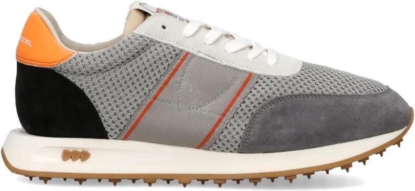 Philippe Model Paris Tour suède low-top sneakers met vlakken Grijs