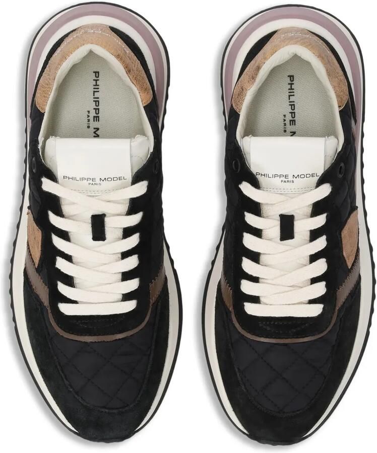 Philippe Model Paris Tropez 2.1 gewatteerde sneakers Zwart - Foto 2