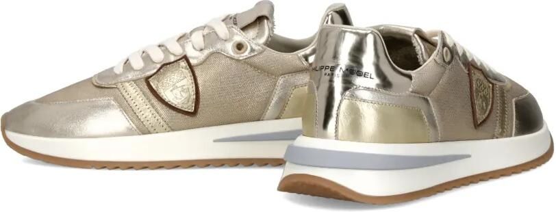 Philippe Model Paris Tropez 2.1 low-top sneakers met schildpatch Goud - Foto 5