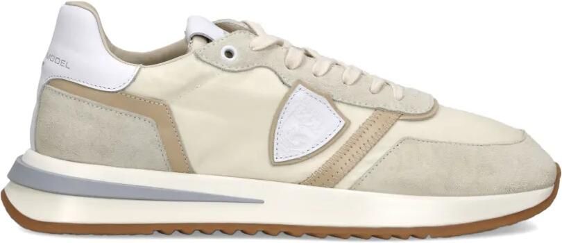Philippe Model Paris Tropez 2.1 low-top sneakers met triangel patch Beige