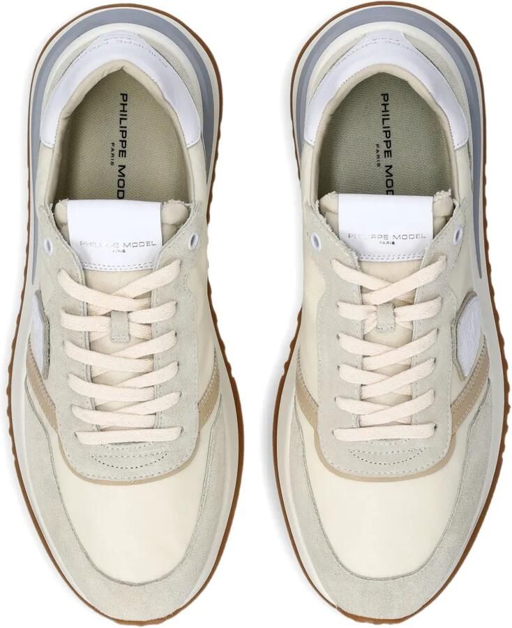 Philippe Model Paris Tropez 2.1 low-top sneakers met triangel patch Beige - Foto 2