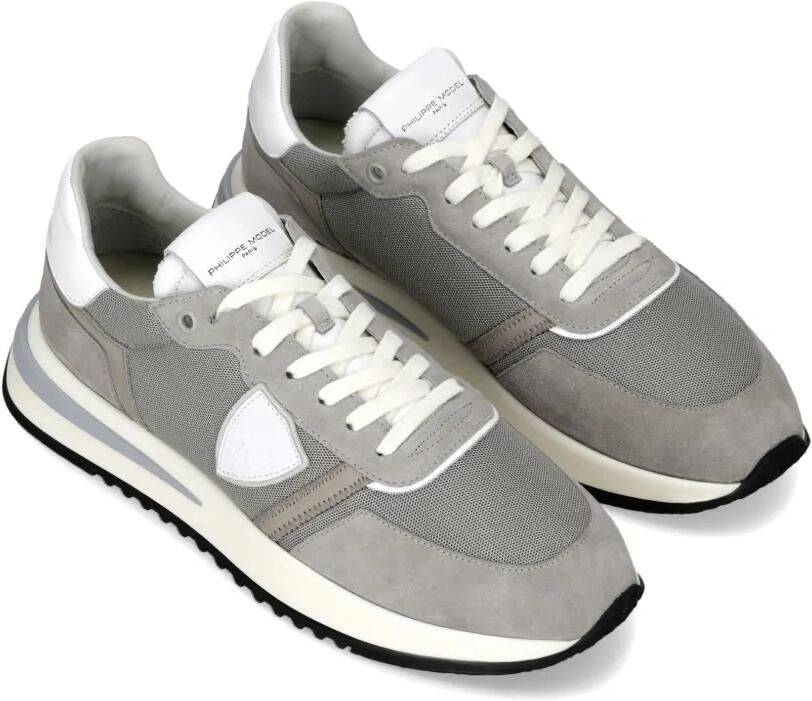 Philippe Model Paris Tropez 2.1 sneakers met shield-patch Grijs - Foto 3