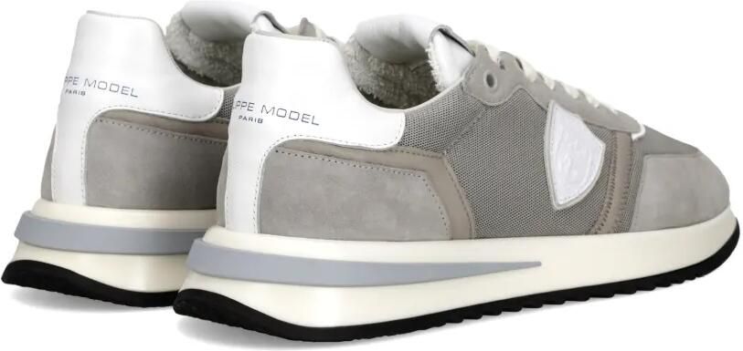 Philippe Model Paris Tropez 2.1 sneakers met shield-patch Grijs - Foto 4