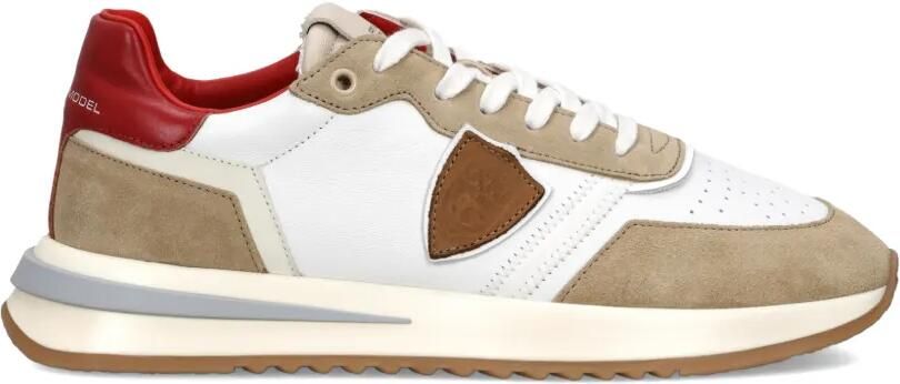 Philippe Model Paris Tropez 2.1 sneakers met vlakken Wit