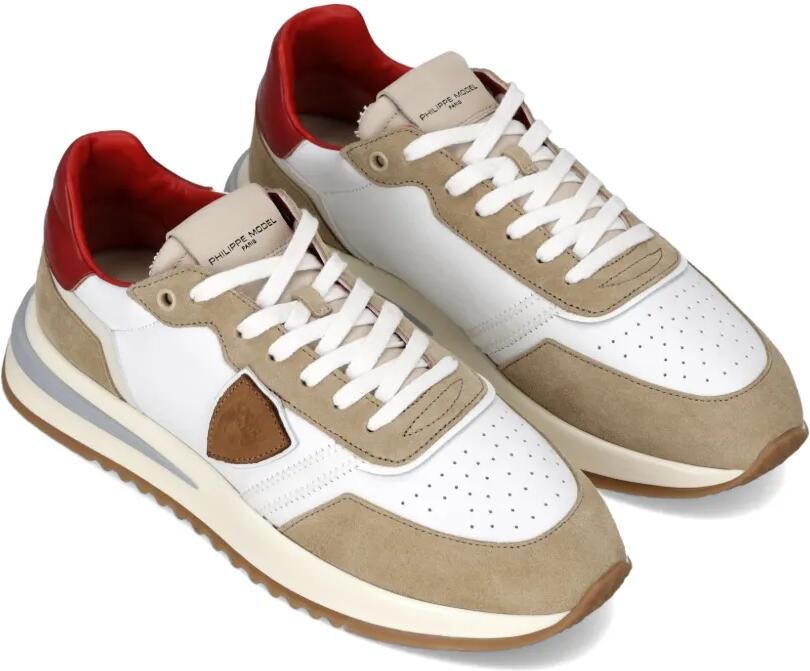Philippe Model Paris Tropez 2.1 sneakers met vlakken Wit - Foto 3