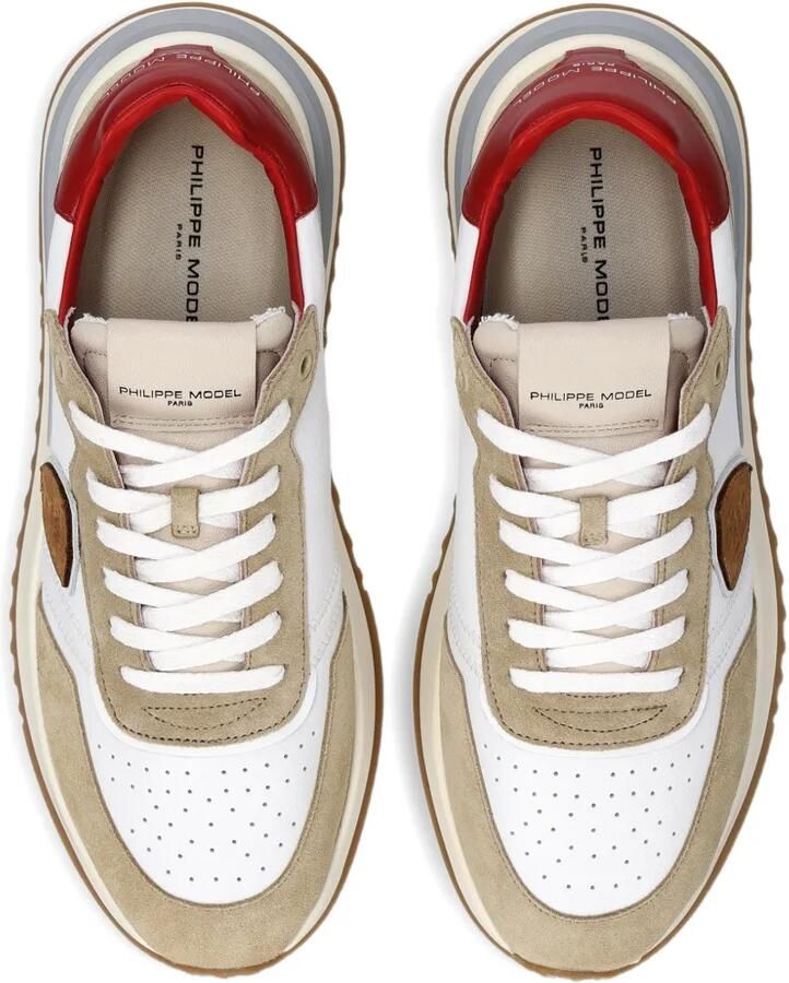 Philippe Model Paris Tropez 2.1 sneakers met vlakken Wit - Foto 2