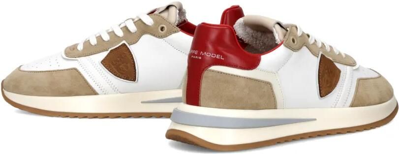 Philippe Model Paris Tropez 2.1 sneakers met vlakken Wit - Foto 5