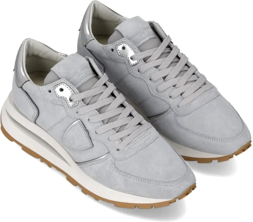 Philippe Model Paris Tropez Haute sneakers met metallic vlak Grijs - Foto 3