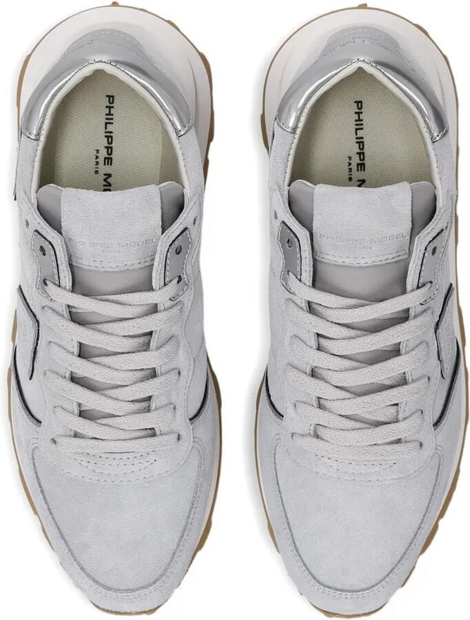 Philippe Model Paris Tropez Haute sneakers met metallic vlak Grijs - Foto 2