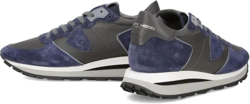 Philippe Model Paris Tropez Haute sneakers met suède vlakken Grijs - Foto 5