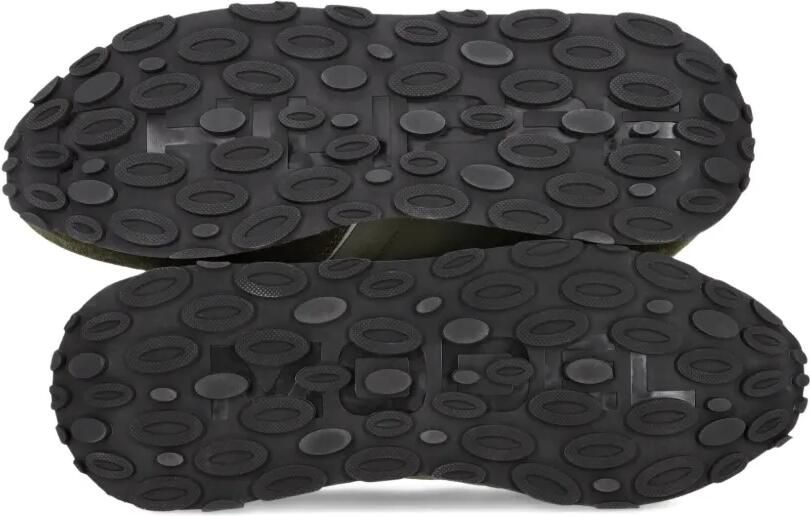 Philippe Model Paris Tropez Haute sneakers met suède vlakken Groen - Foto 2