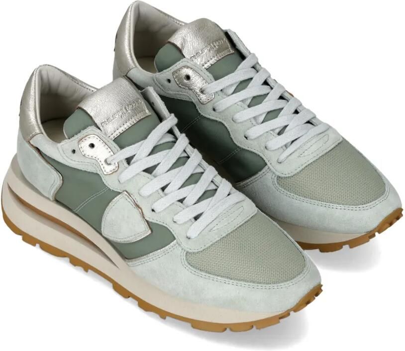Philippe Model Paris Tropez Haute sneakers met vlakken Groen - Foto 3