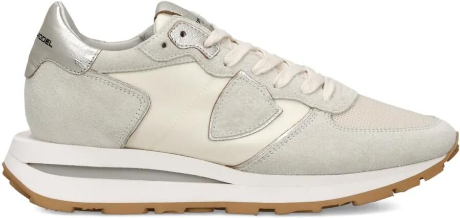 Philippe Model Paris Tropez Haute suède sneakers Beige