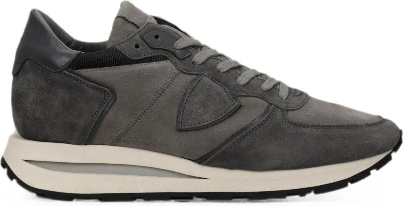 Philippe Model Paris Tropez Haute suède sneakers Grijs