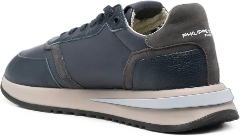 Philippe Model Paris Tropez sneakers met vlakken Blauw - Foto 2