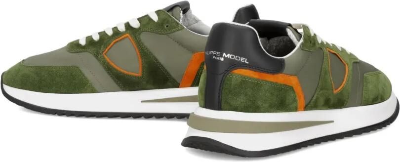 Philippe Model Paris Tropez sneakers met vlakken Groen - Foto 3