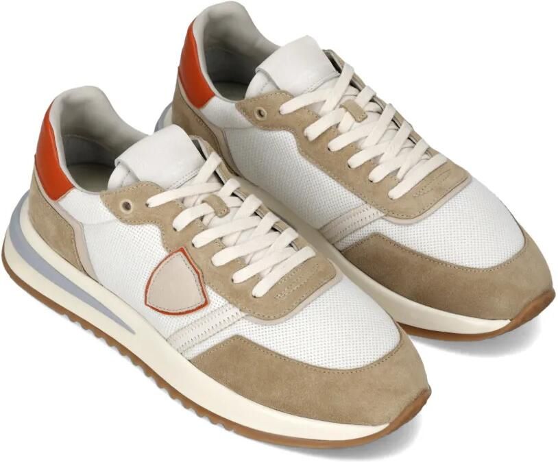 Philippe Model Paris Tropez sneakers met vlakken Wit - Foto 3