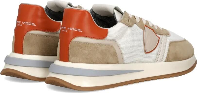 Philippe Model Paris Tropez sneakers met vlakken Wit - Foto 4