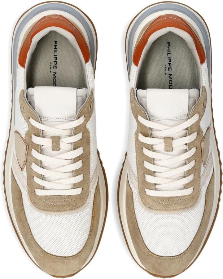 Philippe Model Paris Tropez sneakers met vlakken Wit - Foto 2