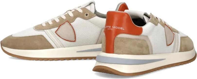 Philippe Model Paris Tropez sneakers met vlakken Wit - Foto 5