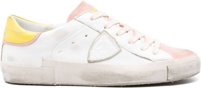 Philippe Model Paris PRSX leren sneakers Roze