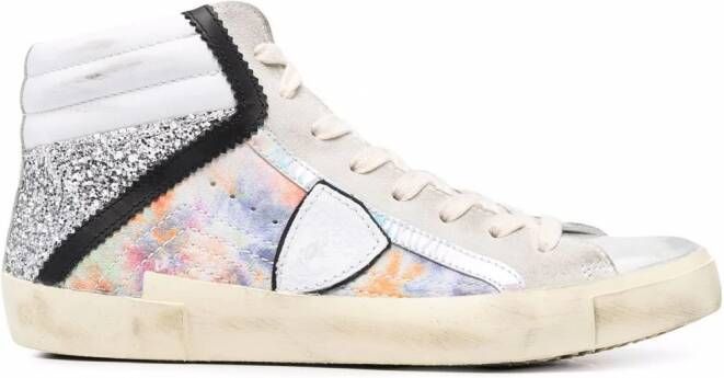 Philippe Model Paris Prsx Metal Batik sneakers Zilver