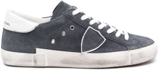 Philippe Model Paris sneakers met logopatch Blauw