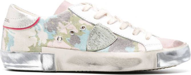 Philippe Model Paris sneakers met logopatch Roze