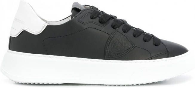 Philippe Model Paris Sneakers met logopatch Zwart