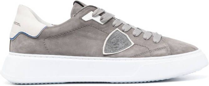 Philippe Model Paris Temple low-top sneakers Grijs