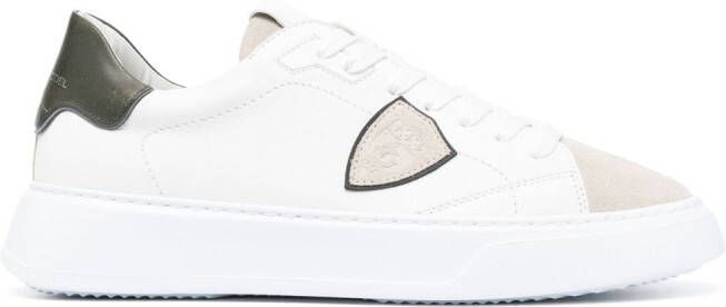 Philippe Model Paris Temple low-top sneakers Wit