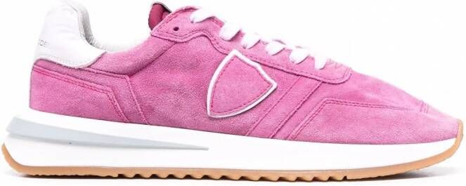 Philippe Model Paris Tropez 2.1 Daim Lave sneakers Roze