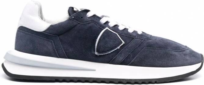 Philippe Model Paris Tropez 2.1 suède sneakers Blauw