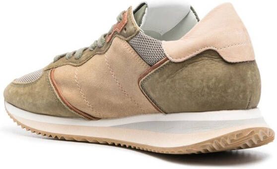 Philippe Model Paris TRPX Daim sneakers Beige