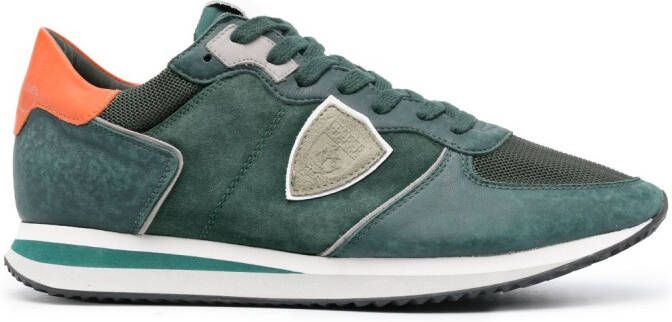 Philippe Model Paris TRPX suède sneakers Groen