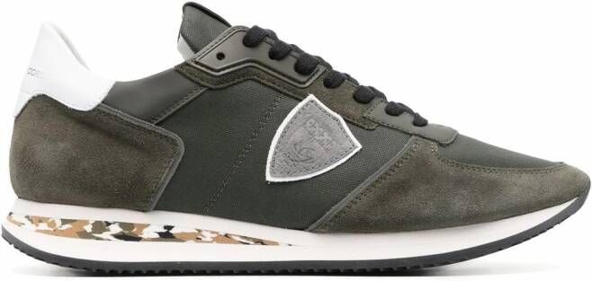 Philippe Model Paris TRPX sneakers met camouflageprint Groen