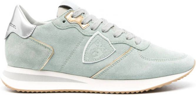 Philippe Model Paris TRPX suède sneakers Groen