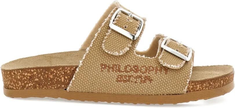 Philosophy Di Lorenzo Serafini Kids Sandalen met gesp Beige - Foto 4